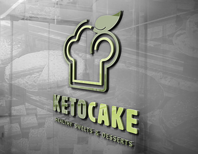 Ketocake Logo Design