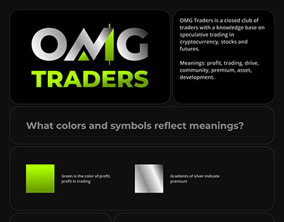 Logo for OMG Traders. Сrypto, stocks, futures, trading