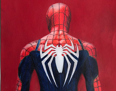 Spider Man - Ps4 Desenho Realista