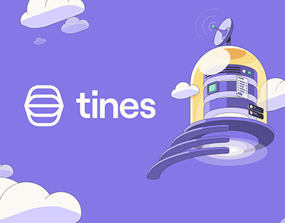 Project thumbnail - Tines - Brand System