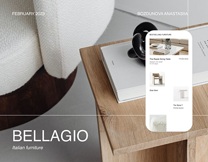 BELLAGIO | furniture store design concept