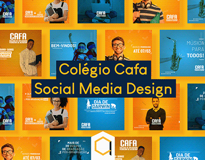 Social Media Design - Colégio Cafa