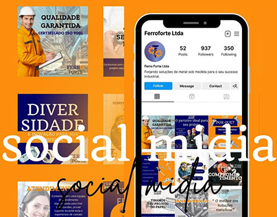 Metalurgica - Social media