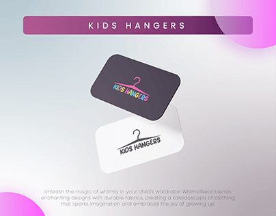 Clothing Brand Logo Design | KIDS HANGERS