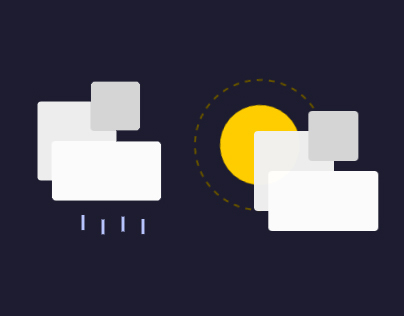 (CSS-only) Weather Icon Set