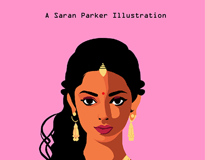 Adobe Illustrator ! Women Portrait 3