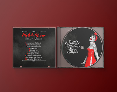 Melek Mosso Best Of Album - CD Cover