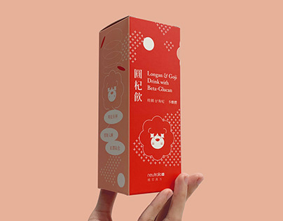 Longan Goji Drink with Beta-Glucan ｜ Packaging Design