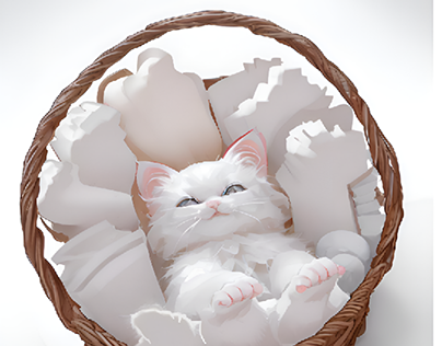 A basket of cuteness.