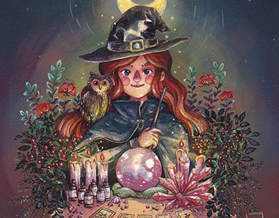 The Tarotallure Witch