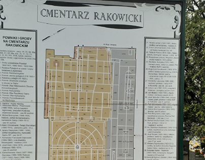 Rakowicki Cemetery Kraków, next version