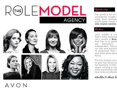 The Role Model Agency for Avon