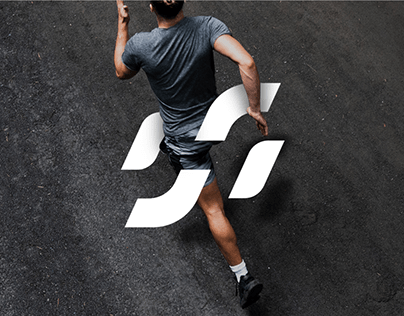 H + S Logo & Brand Identity for sport company