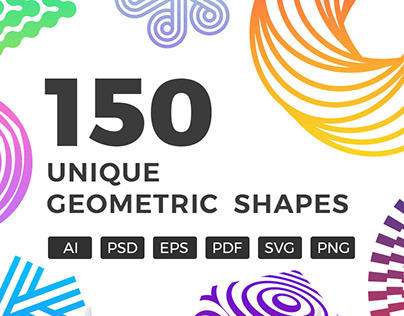 150 Unique Geometric Shapes