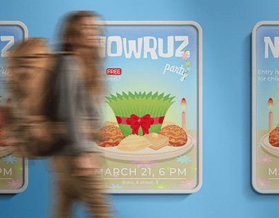 POSTER DESIGN | for "NOWRUZ party"