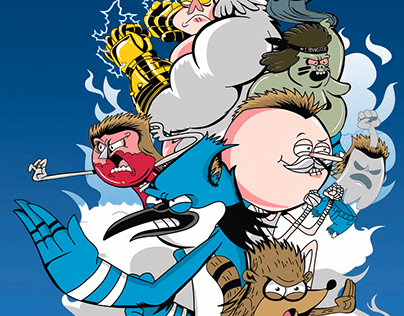 Regular Show illustration