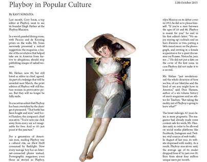 Playboy in Popular Culture