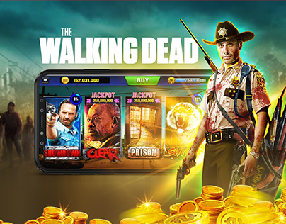 The Walking Dead slot - UI Design