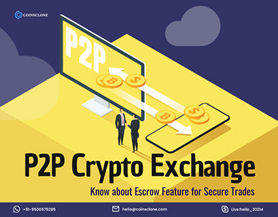 P2P Crypto Exchange - Escrow Feature for Secure Trades