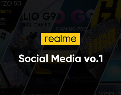 realme - Social Media Designs vo.1