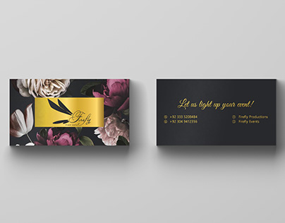 Event planner Business card