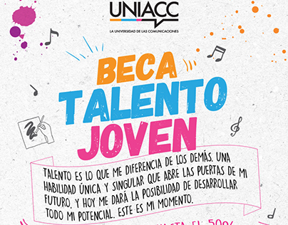 UNIACC Beca Talento Joven 2015