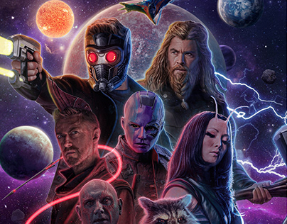 Guardians of the galaxy volume 3 poster