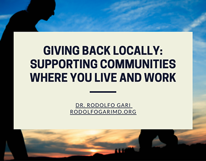 Giving Back Locally: Supporting Communities