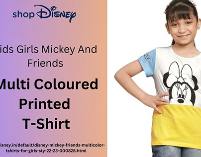 Multi Coloured Printed T-Shirt