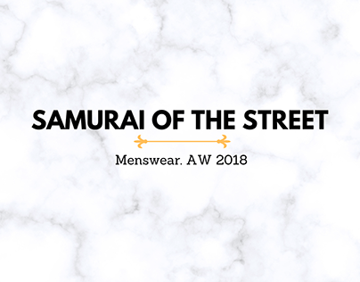 SAMURAI OF THE STREET
