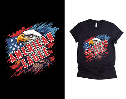 American Eagle T-Shirt Design