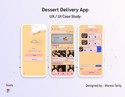 Dessert delivery app