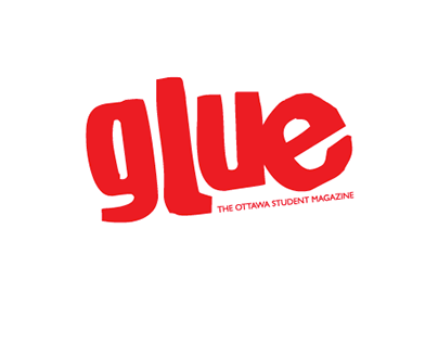 Glue Magazine Branding
