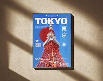 Project thumbnail - TOKYO : summer tour posters