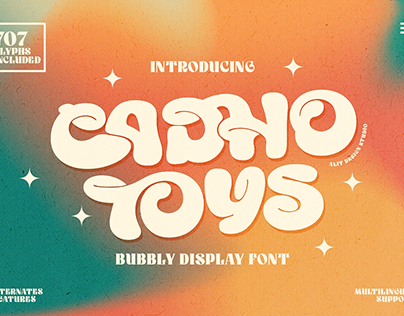 Cadho Toys Font Alit Design