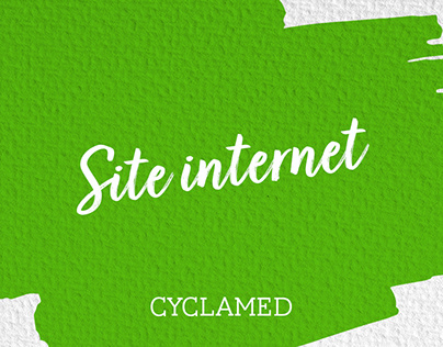 CYCLAMED - Site internet