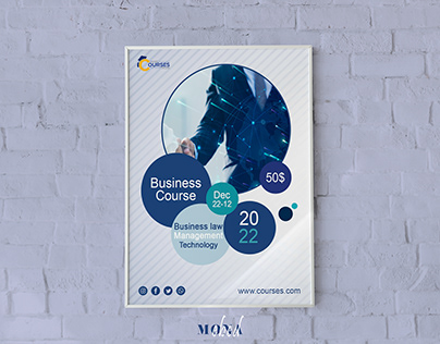 Business Course Post & Flyer
