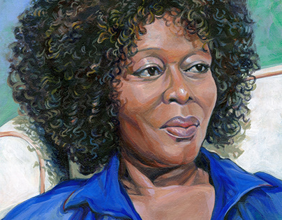 Painting Alfre Woodward