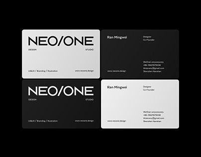 NEO/ONE Design Studio Branding