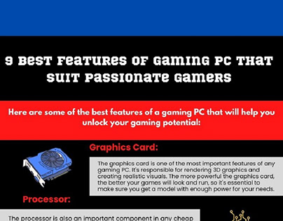 Best Features of Gaming PC That Suit Passionate Gamers