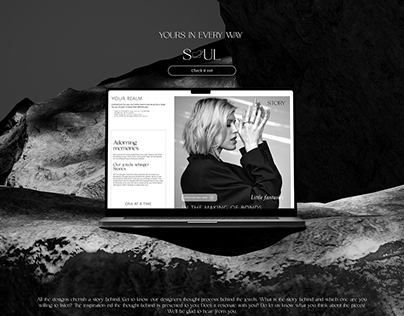Soul- Jewellery website design