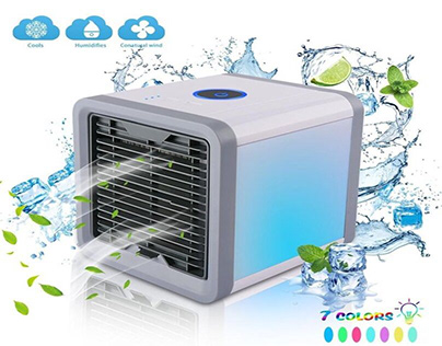 Portable Mini Air Cooler Idea