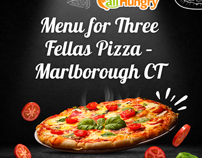Menu for Three Fellas Pizza – Marlborough CT