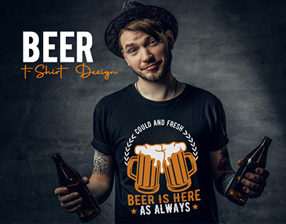 beer t-shirt desing