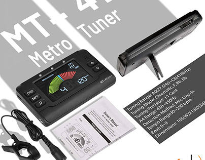 MT-41 Metro Tuner Graphic Design Study Project