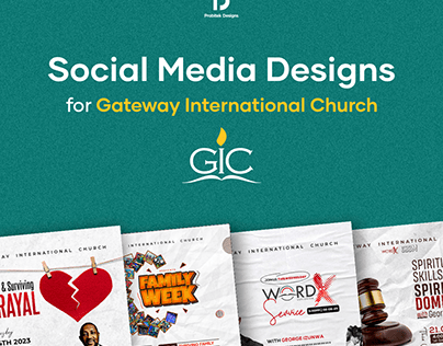 Project thumbnail - Gateway Int'l Church Flyer Designs