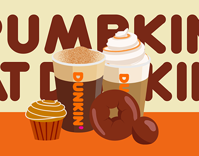 Pumpkin at Dunkin Donut | Dunkin Fall Season Menu