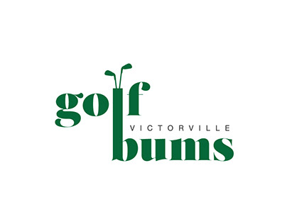 Victorville Golf Bums Logo Design