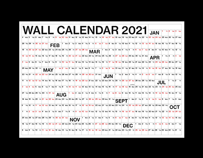 WALL CALENDAR 2021
