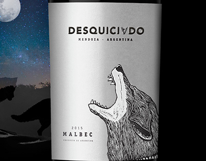 DESQUICIADO Malbec / Packaging